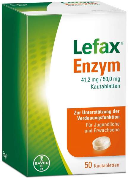 Lefax Enzym 50 Kautabletten