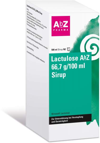 Lactulose Abz 66,7 G Pro 100 ml 500 ml Sirup