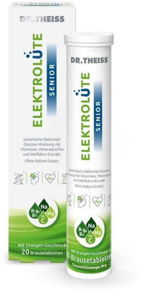 Dr.Theiss Elektrolüte Senior Brausetabletten 20 Stück
