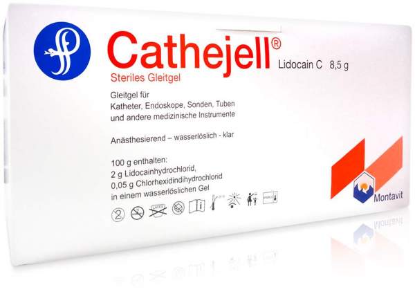 Cathejell Lidocain C 25 G Steriles Gleitgel Zhs 8,5