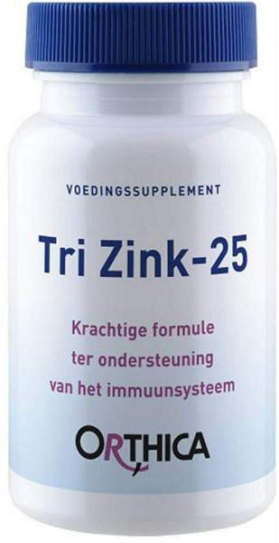 Orthica Tri Zink 25 Kapseln 60 Stück