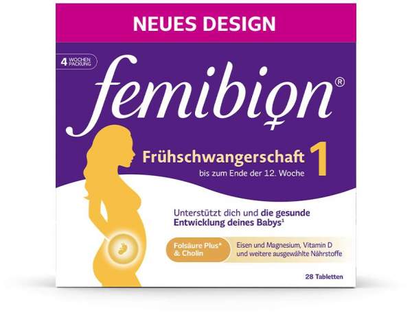Femibion 1 Frühschwangerschaft 28 Tabletten