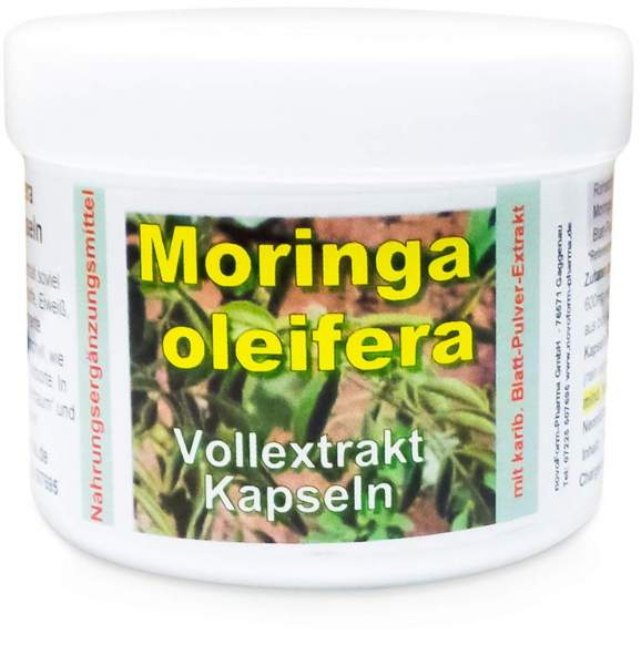 Moringa Vollextrakt 600 mg Kapseln