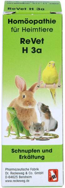 Revet H 3a Globuli F.Heimtiere 10g