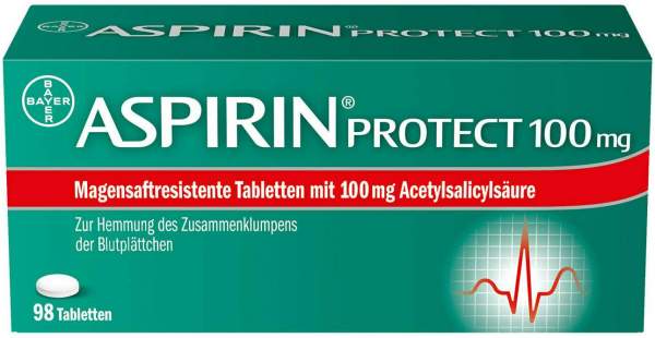 Aspirin Protect 100 mg 98 magensaftresistente Tabletten
