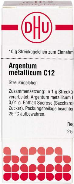 Argentum Metallicum C 12 Globuli 10 g