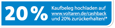 Voltaren Cashback - Aktion (15.01. - 31.03.)