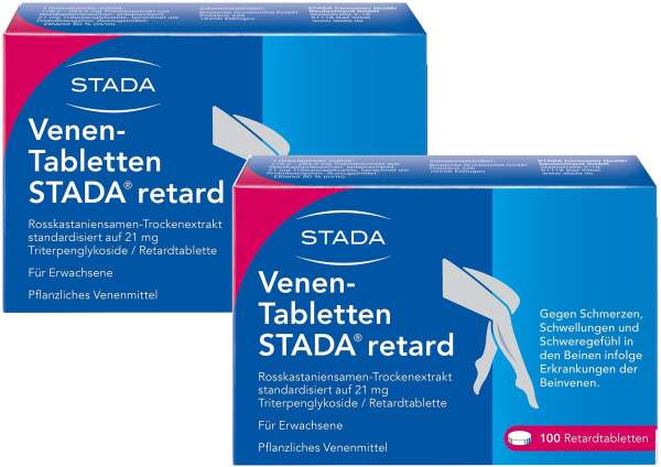 Venen Tabletten Stada Retard 2 x 100 Retardtabletten