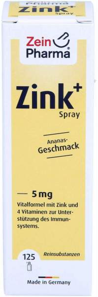 Zink+ Spray 5 mg 25 ml