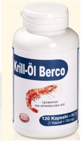 Krill Öl Berco 120 Kapseln