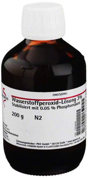 Wasserstoffperoxid Lösung 3% 200 G Lösung