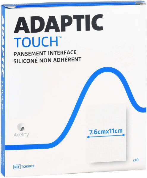 Adaptic Touch 7,6 X 11 cm Non-Adhe.Sil.Wundauflage 10 Stück