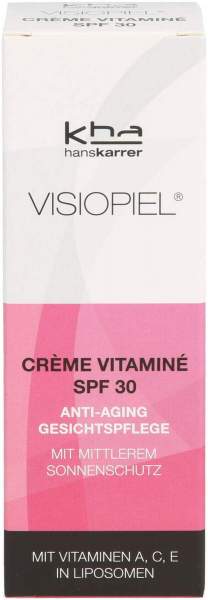 Visiopiel Creme Vitamine SPF 30 50ml