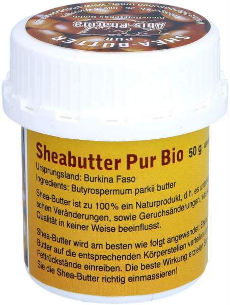 Sheabutter Pur Bio Unraffiniert