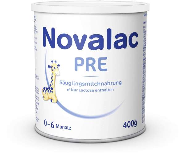 Novalac Pre Säuglings-Milchnahrung 0-6 Monate 400 g Pulver