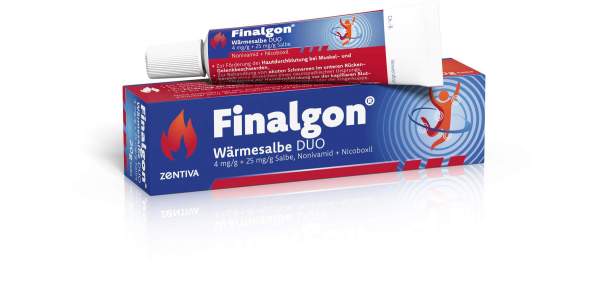 Finalgon Wärmesalbe Duo 4 mg je g + 25 mg je g 20 g Salbe