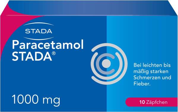 Paracetamol Stada 1000 mg 10 Zäpfchen