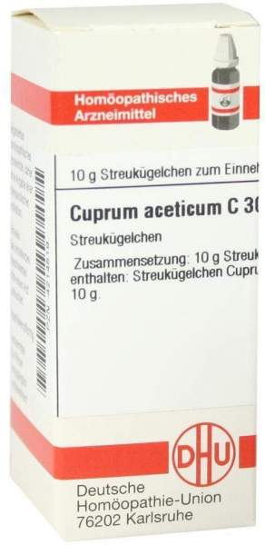 Cuprum Aceticum C 30 Globuli