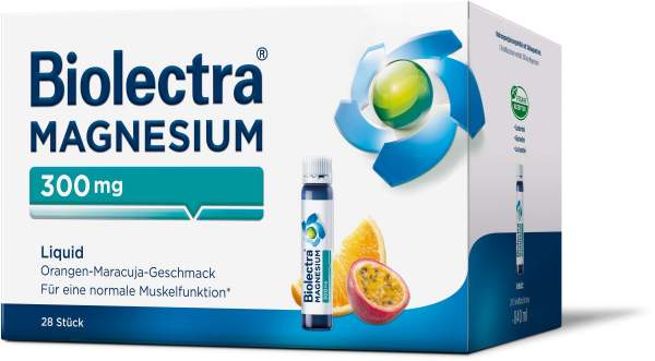 Biolectra Magnesium 300 mg Liquid 28 Trinkfläschchen