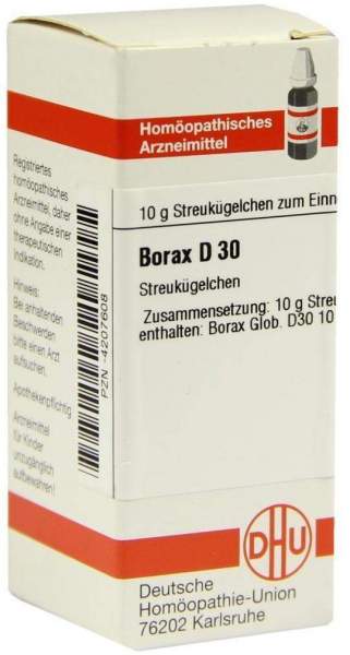 Borax D30 10 G Globuli