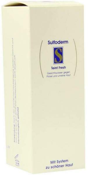 Sulfoderm S Teint Fresh Gesichtswasser 150 ml Lotion