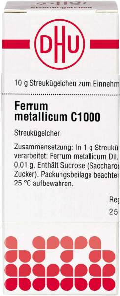 Ferrum Metallicum C 1000 Globuli 10 g