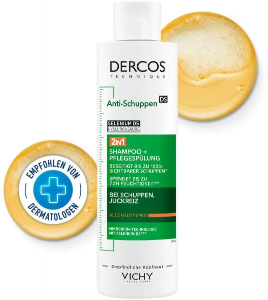 Vichy Dercos Anti-Schuppen 2in1 Shampoo + Conditioner 200 ml