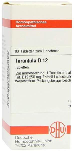 Tarantula D 12 Tabletten