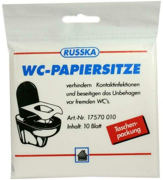 Wc Papiersitze Taschenpackung 10 Stück