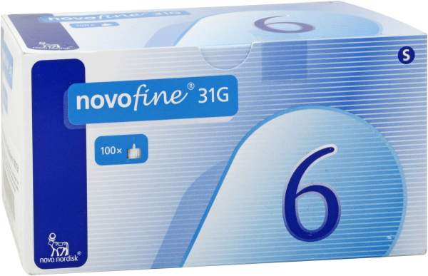 Novofine 6 mm Kanülen 31 G Cpc