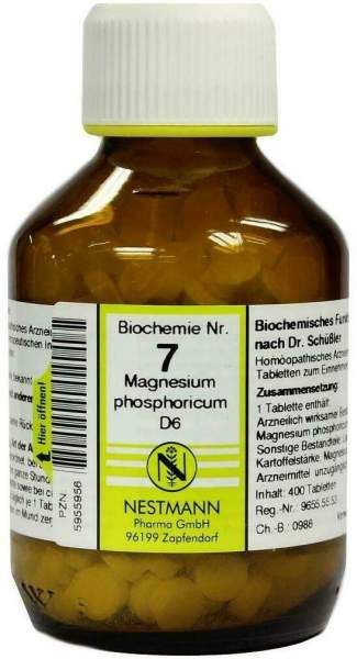 Biochemie 7 Magnesium Phosphoricum D6 400 Tabletten