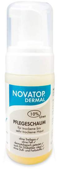 Novatop Dermal Pflegeschaum 10% Urea