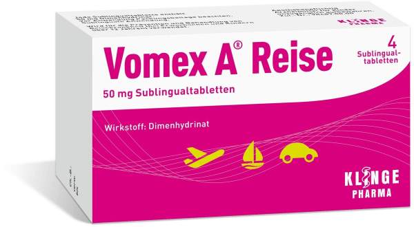Vomex A Reise 50 mg Sublingualtabletten