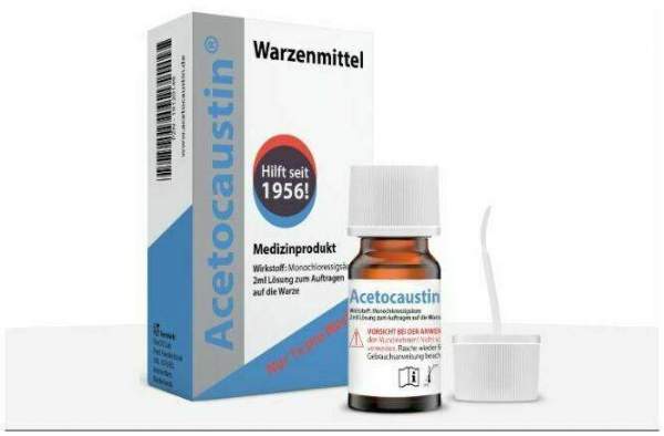Acetocaustin Lösung Warzenmittel 2 ml