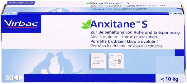 Anxitane S Tabletten Für Hunde U. Katzen <10 KG