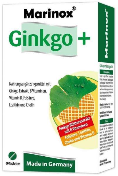 Marinox Ginkgo+ Tabletten