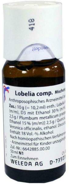 Weleda Lobelia Comp 50 ml Dilution