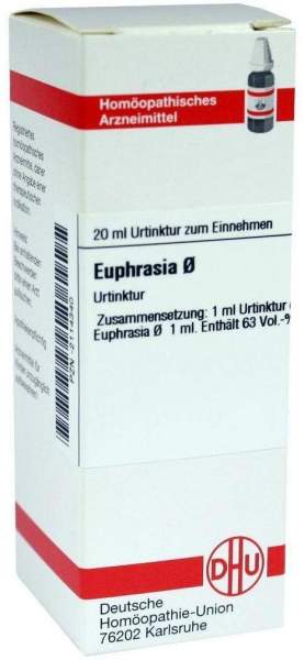 DHU Euphrasia Urtinktur 20 ml Dilution