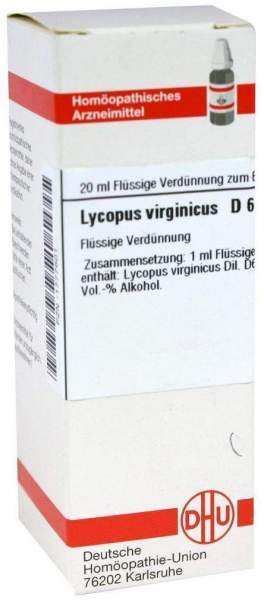 Lycopus Virg. D 6 Dilution