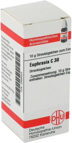 DHU Euphrasia C30 Globuli 10 g Globuli