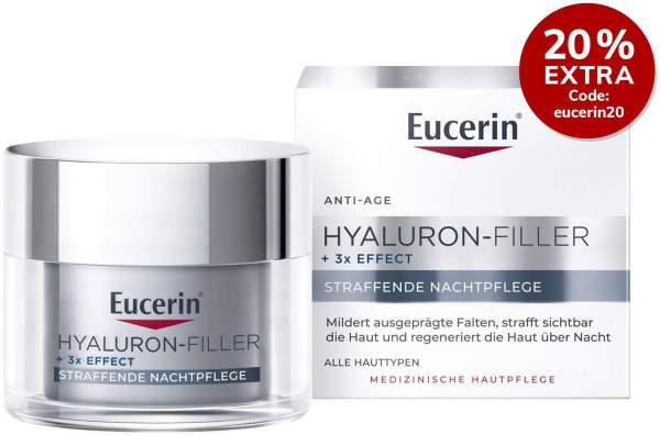 Eucerin Hyaluron Filler Nachtpflege 50 ml