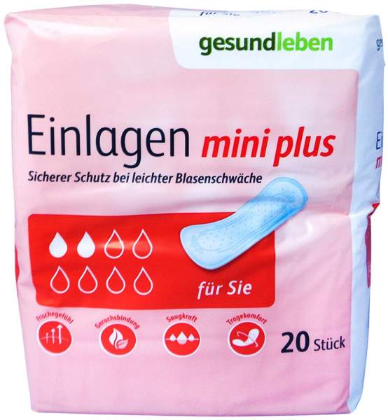 Gesund Leben Einlagen Mini Plus