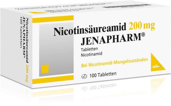 Nicotinsäureamid 200 mg Jenapharm 100 Tabletten