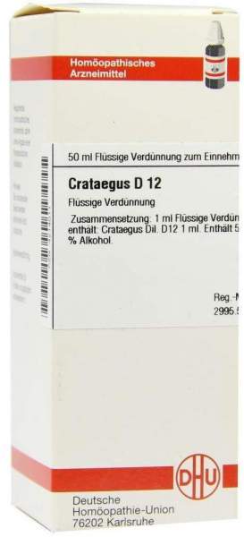Crataegus D 12 50 ml Dilution