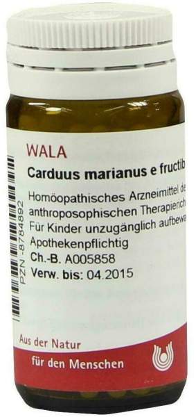 Wala Carduus Marianus E Fructibus D3 20 G Globuli