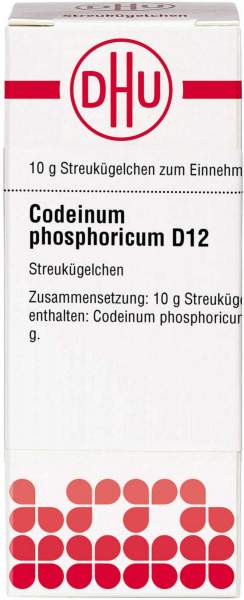 Dhu Codeinum Phosphoricum D12 Globuli 10 G