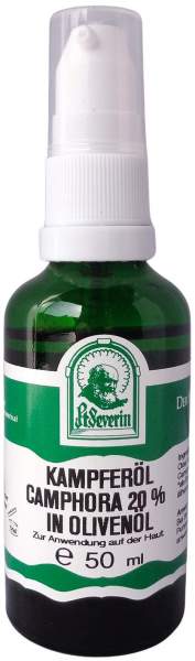 Kampferöl Camphora 20% in Olivenöl 50 ml