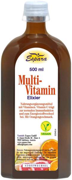 Multi-Vitamin Elixier 500 ml