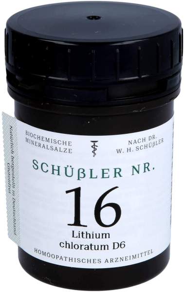 Schüssler Nr.16 Lithium Chloratum D 6 400 Tabletten