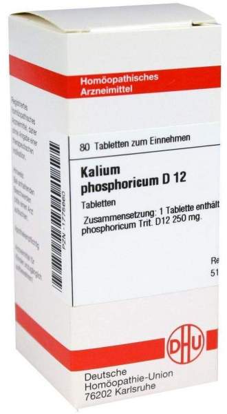 Kalium Phosphoricum D12 Dhu 80 Tabletten